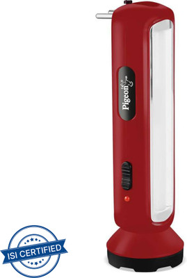 Pigeon Radiance LED Light 4 hrs Lantern Emergency Light(Red)