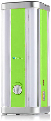 FIRSTLIKE 4 Tubes 360 Degree Extra Bright with USB Mobile charging Rechargeable 8 hrs Lantern Emergency Light(Green)