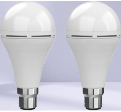 GUGGU 27Q_Surya 2-Pack 12W Emergency LED Bulbs, Cool White 3 hrs Bulb Emergency Light(White)
