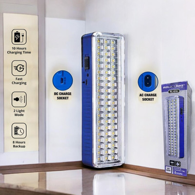 VR Bright Lite Rl-61A Smd Emergency Lighty-155 10 hrs Lantern Emergency Light(Blue)