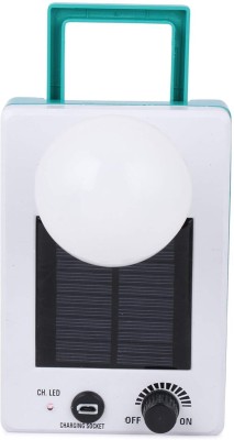 Funky Trunky Rechargeable 12 Watt Bright White Light LED Bulb with Solar Panel 12 hrs Bulb Emergency Light(Multicolor)