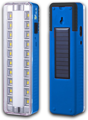 FIRSTLIKE Solar Emergency Charging Led Light 2 In 1 Tube +20 LED 7 hrs Flood Lamp Emergency Light(Blue)