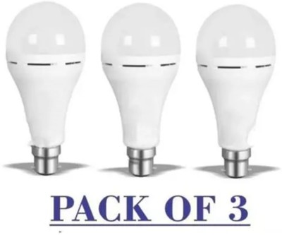 ONIEXO 12W Emergency Bulb | Rechargeable Emergency Bulb for Power Cuts | Backup 4 hrs Bulb Emergency Light(White)