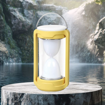 GUGGU Rechargeable (Emergency LED Lantern Light) for Camping & Ambiance DecorationY3 4.5 hrs Lantern Emergency Light(Multicolor)