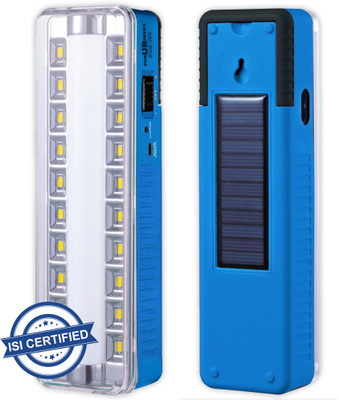 Pick Ur Needs Solar Emergency Charging Led Light 2 In 1 Dual Mode 4 hrs Lantern Emergency Light(Blue)