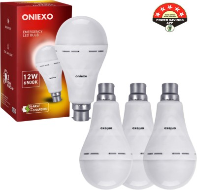 ONIEXO PK-4 Smart 12W Emergency Light for Home & Office Use Smart Bulb