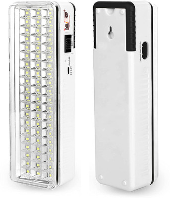 iDOLESHOP High Quality 60 High-Bright LED Light with Android Charging Support Rechargeable 7 hrs Lantern Emergency Light(White)