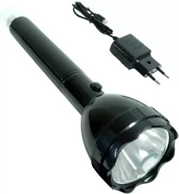 JMALL 2 Mode Waterproof Rechargeable Battery Penlight Waterproof Light Led Flashlight 8 hrs Torch Emergency Light(Black)