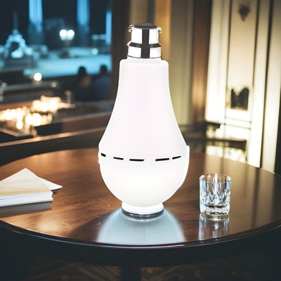 SACRO Inverter bulb 12W LED with 2000mAh battery 4hrs emergency light backup bulbGG5 4 hrs Bulb Emergency Light(White)