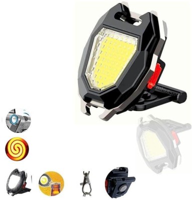 ASTOUND Multifunctional LED Keychain COB Light 8 hrs Torch Emergency Light(Black)