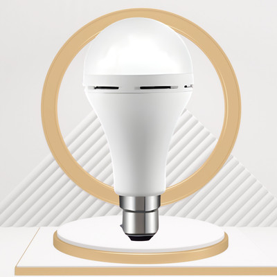 GUGGU Emergency 15W Inverter LED Bulb with 1200mAh Rechargeable Battery X258 4 hrs Bulb Emergency Light(White)