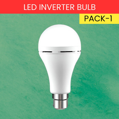 SYARA 12W Emergency Inverter Bulb, Rechargeable Emergency Led Bulb For Power CutsU58 4 hrs Bulb Emergency Light(White)