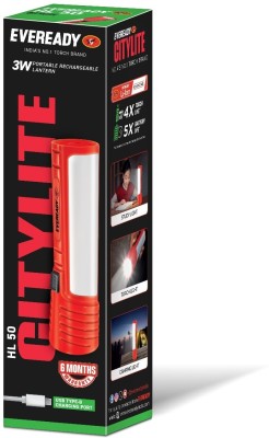 EVEREADY CITYLITE 4 hrs Lantern Emergency Light(Multicolor)