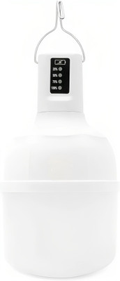awza Rechargeable , Touch Table Lamp for study room with USB Charging 6 hrs Bulb Emergency Light(White)