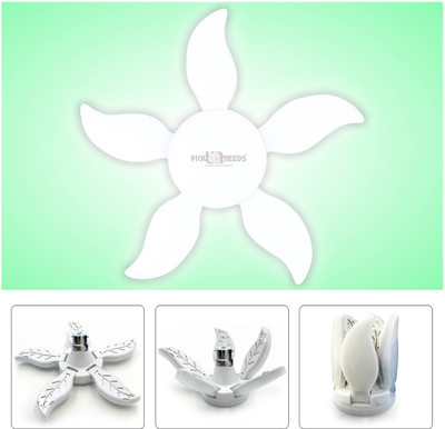 Pick Ur Needs 55 W Basic Decorative B22 LED Bulb(White)