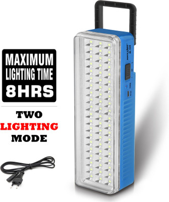 EN 24 Rock Light Hi- Bright SMD Table Top Home Light USB Rechargeable 8 hrs Flood Lamp Emergency Light(Blue)