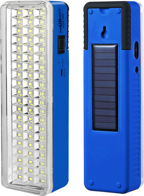 VR Bright Lite Rechargeable Led Emergency Light 4 hrs Lantern Emergency Light(Blue)