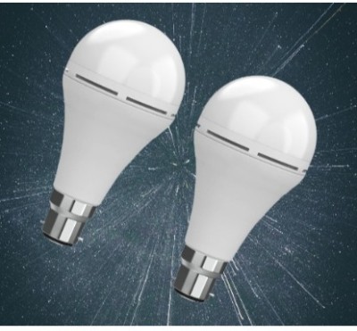 GUGGU 25G_Surya 2-Pack 12W Emergency LED Bulbs, Cool White 3 hrs Bulb Emergency Light(White)