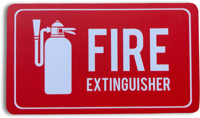 ABCD Fire Extinguisher Emergency Sign