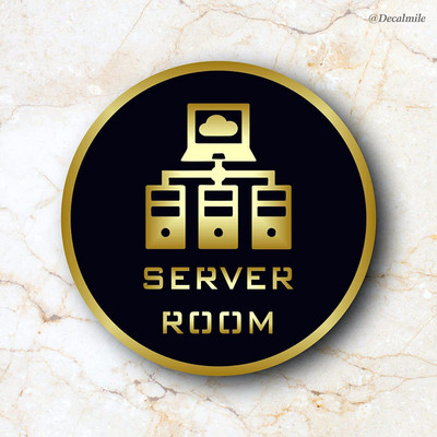 Paper Wings Sever Room Emergency Sign(Reflective Sign)