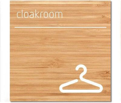 STONE X CLOCK ROOM Emergency Sign