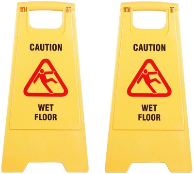 AMIGOS STORE Wet Floor Emergency Sign(Reflective Sign)