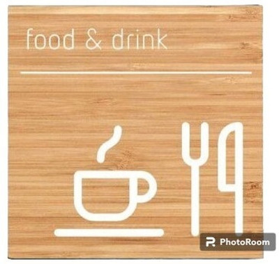 STONE X FOOD&DRINK Emergency Sign(Reflective Sign)