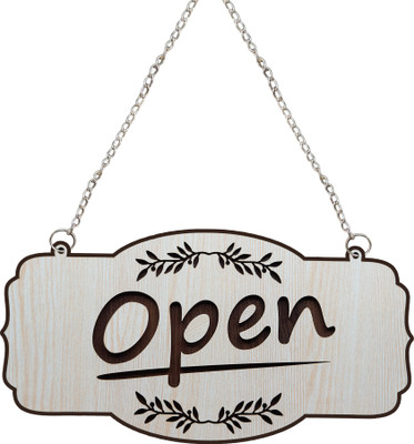 likvera OPEN & CLOSED Emergency Sign