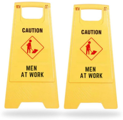 Visione Arc MEN AT WORK Emergency Sign