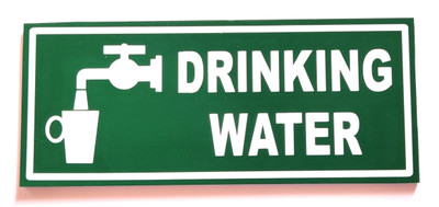 SAn DRINKING WATER Emergency Sign