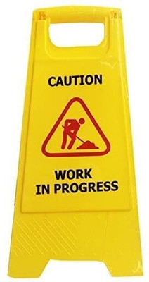 AMIGOS STORE Work in Progress Emergency Sign(Reflective Sign)