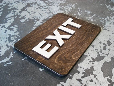 JD Multi EXIT Emergency Sign