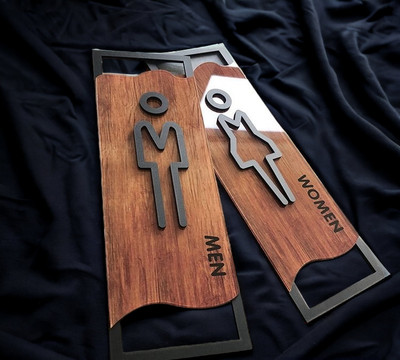 STONE X Man & Women Emergency Sign