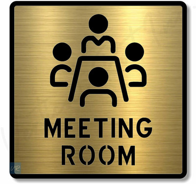 Parikshit Sublimation Metting room Emergency Sign(Reflective Sign)