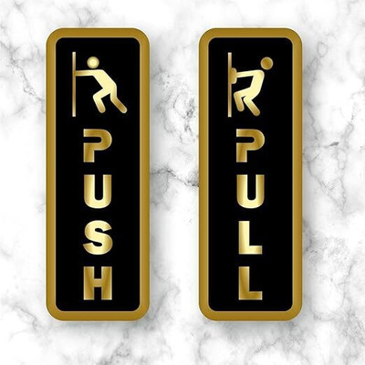 JD Multi PUSH, PULL Emergency Sign