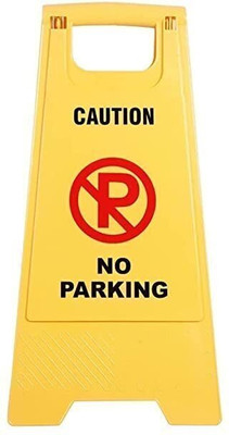 KR STORE Caution No Parking Emergency Sign(Reflective Sign)