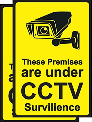Real Signs Real Signs Warning You are Under CCTV Surveillance Emergency Sign