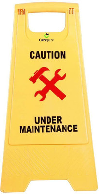 KR STORE Caution Under Maintenance Emergency Sign(Reflective Sign)