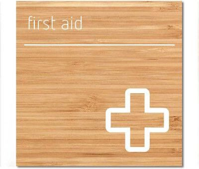STONE X FIRST AID Emergency Sign