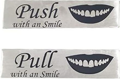 Unique Dents Pull & Push Emergency Sign(Reflective Sign)