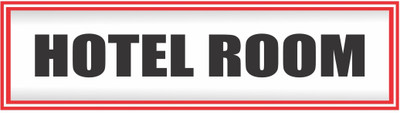 surmul Hotel Room Sun Boards For Hotels Area Board 8x2 Inches Emergency Sign