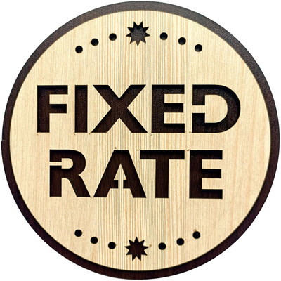 Woxour Enterprise FIXED RATE Emergency Sign