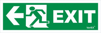 variex Exit Emergency Sign(Reflective Sign)