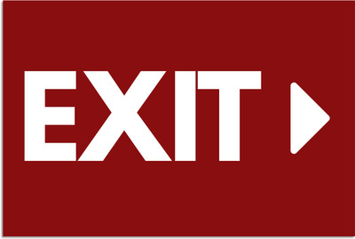 Ritwika's Emergency Exit Emergency Sign