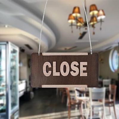 JD Multi CLOSE Emergency Sign