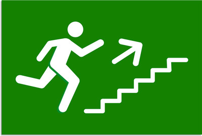 Ritwika's Emergency Exit Emergency Sign
