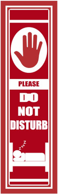 surmul Please Do Not Disturb Board For Hotels And Hospitals Area Board 8x2 Inches Emergency Sign