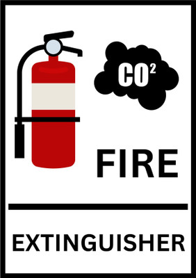 Signex Print Media fire extinguisher Emergency Sign