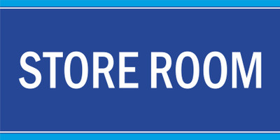 SANAPRINTS STORE ROOM Emergency Sign