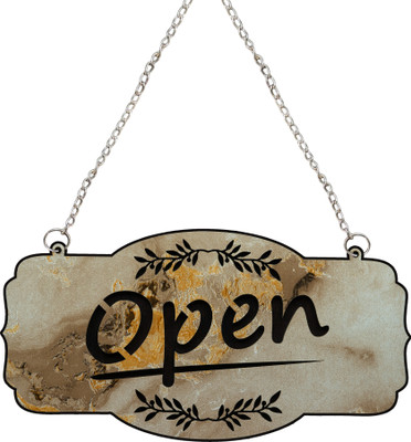 likvera OPEN & CLOSED Emergency Sign